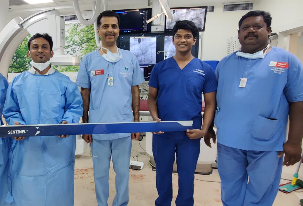 Apollo Hospitals Chennai is first in South India to use SENTINELTM Device designed to reduce risk of Stroke