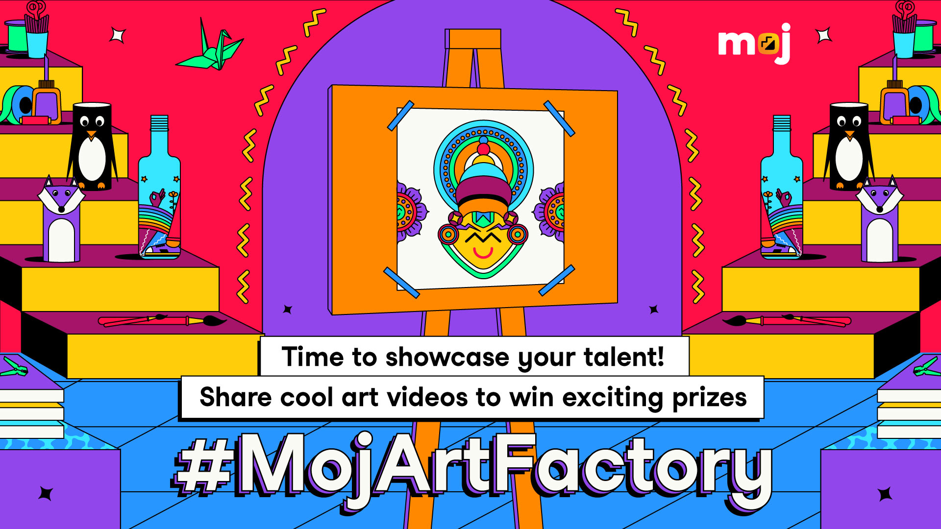 Moj launches #MojArtFactory – the biggest art festival