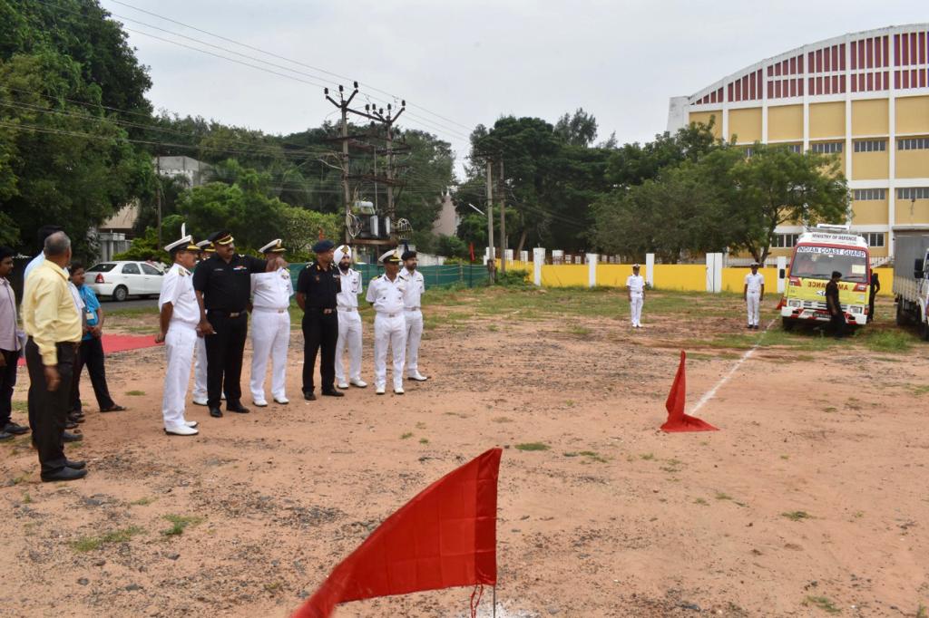 INSPECTOR GENERAL ANAND PRAKASH BADOLA, TM, COMMANDER COAST GUARD REGION (EAST)