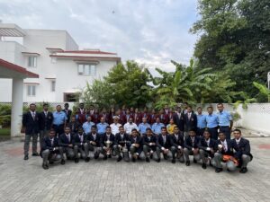 VICTORIOUS NCC AIR WING CONTINGENT FROM  ALL INDIA VAYU SAINIK CAMP ARRIVES HOME