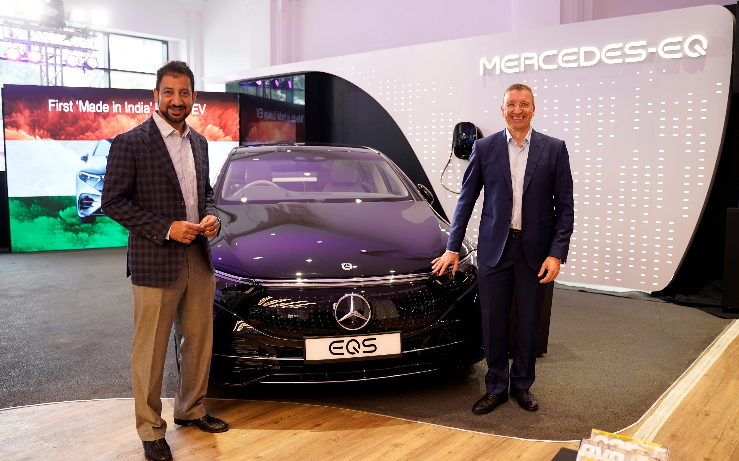 Mercedes-Benz Launches the ‘Made in India’ “EQS 580 4MATIC Electric Luxury Car” in Tamil Nadu