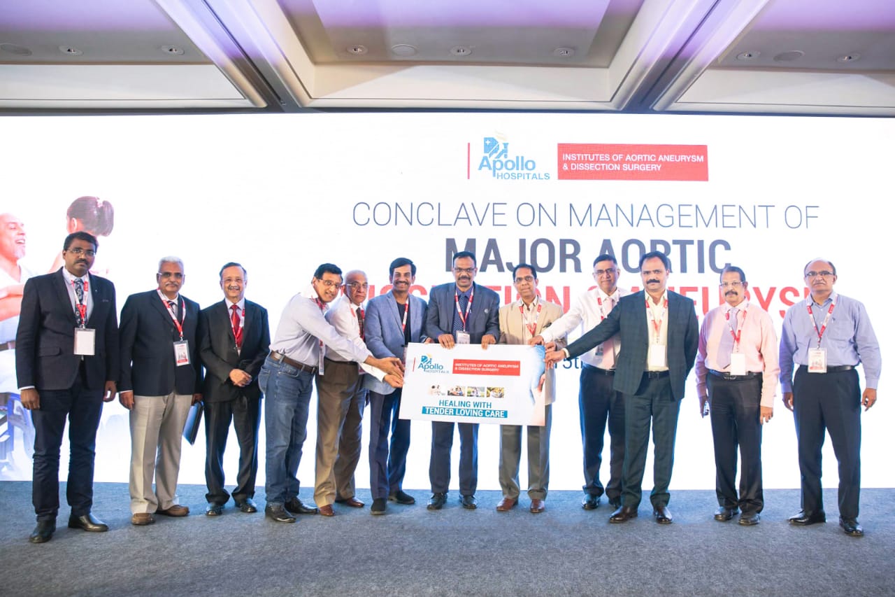 Apollo Hospitals Organizes Management of Aortic Aneurysm & Dissection Surgery conclave