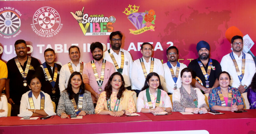 The leaders of Round Table India, Santhosh and Vijayaragavendra, have said