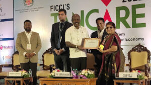 TN Health Minister presents FICCI TANCARE Healthcare Excellence Awards;