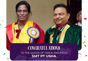 Heartfelt wishes to the Queen of track and field Smt. PT Usha