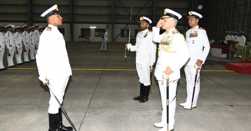 NAVAL PILOTS AWARDED ‘WINGS’ AT INS RAJALI