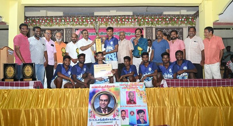 SRM IST Ball Badminton (Men) Players   Won the GOLD MEDAL 