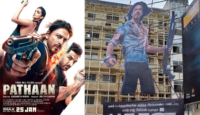 Celebrations begin in Tamil Nadu to mark SRK’s return to cinemas after 4 years with Pathaan!
