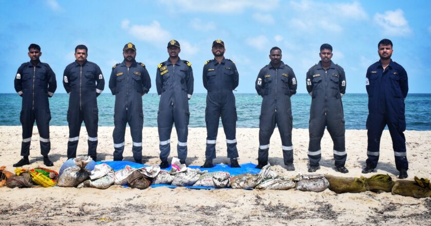 Indian Coast Guard Station Mandapam seized 300 kgs