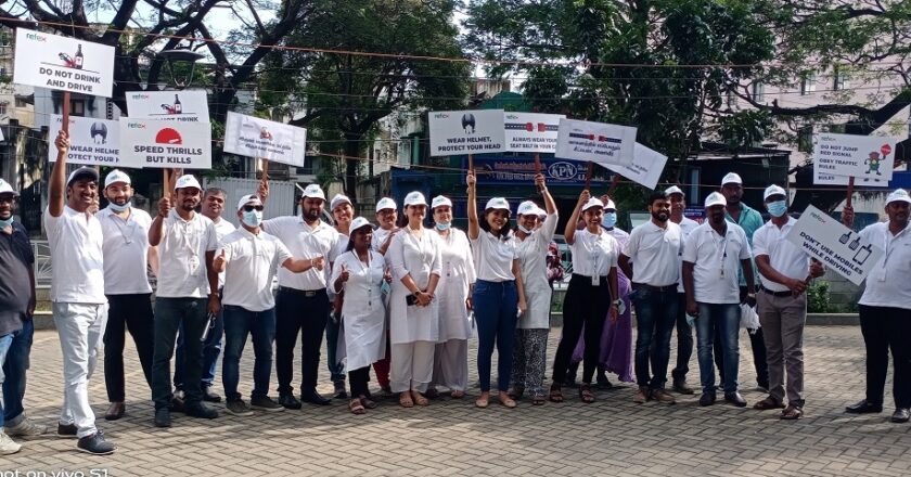 Refex Group launched a ‘Road Safety Drive’ stressing the need to follow all traffic rules