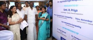 Chennai Mayor Inaugurates Dr Agarwal’s Eye Hospital with Advanced Retinal Imaging Technology at Porur