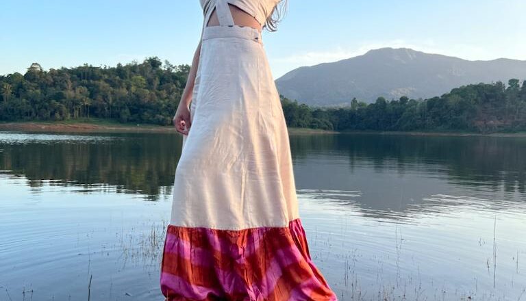 Actress Manisha Yadav enjoying the new year in natures