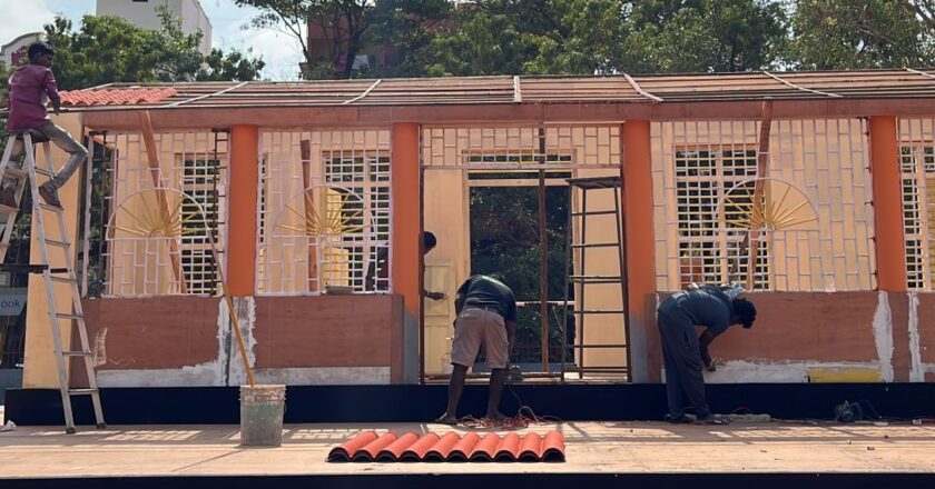 திருவாரூர் கலைஞர் கருணாநிதி வீட்டை சென்னைக்கு கொண்டு வந்த கலை இயக்குநர் G.துரைராஜ் !!