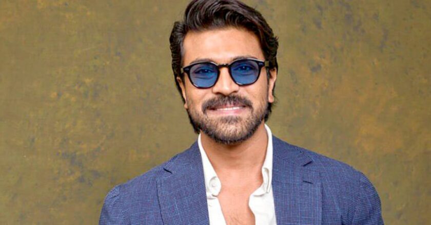 பிரத்யேக ஸ்டைலில் ஆடை அணிந்ததற்காக பாராட்டுகளை குவிக்கும் ராம் சரண் 