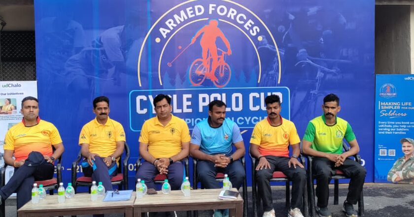  Armed Forces committed to winning Gold at International Cycle Polo