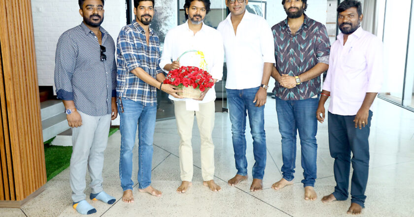 Puratchi Thalapathy meets Thalapathy!