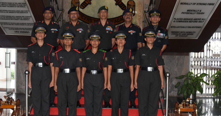 WOMEN JOIN THE COMBAT ROLES FOR THE FIRST TIME IN INDIAN ARMY