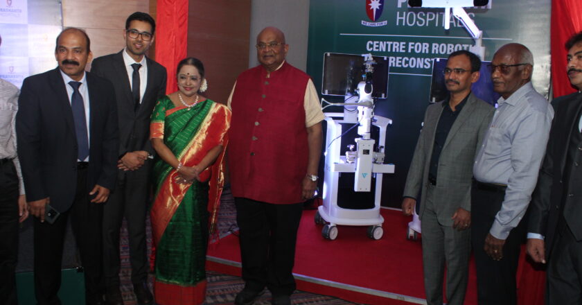 Prashanth Hospitals Brings to City a First-of-its-Kind, 4th Generation Robot