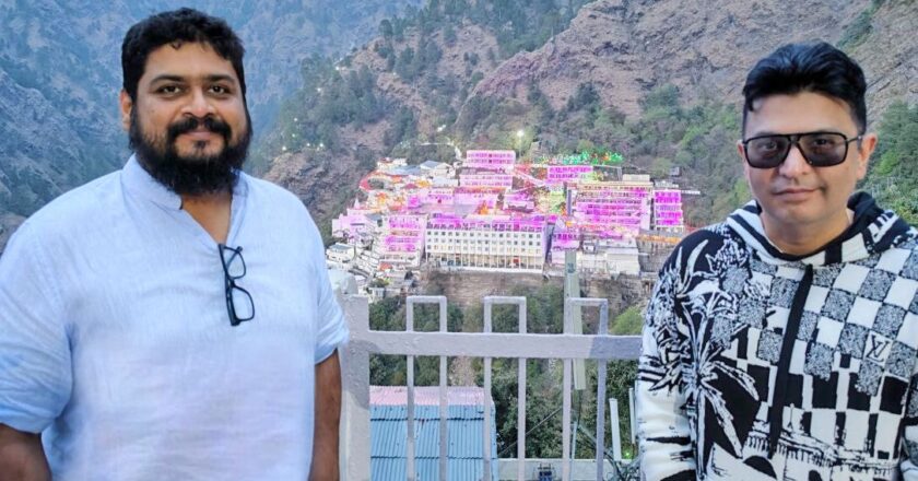 To a Mangalkaari Shurwaat! Producer Bhushan Kumar and Director Om Raut reach