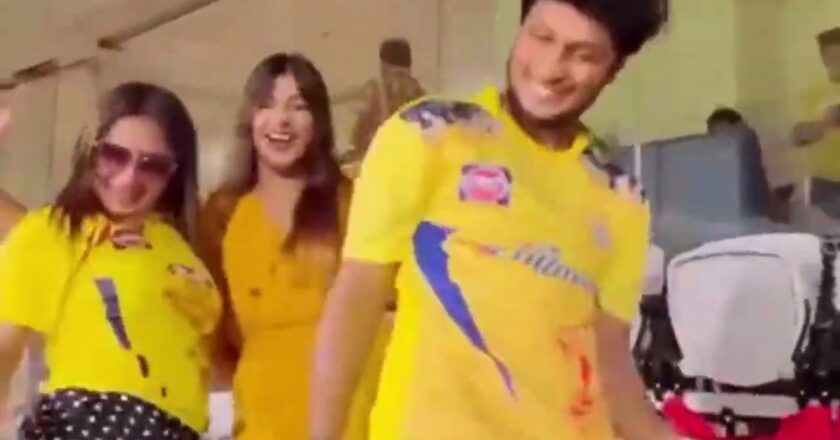 Chennai Super Kings Whistle Podu Team greeted with Vijay Antony’s Anti Bikili song goes viral