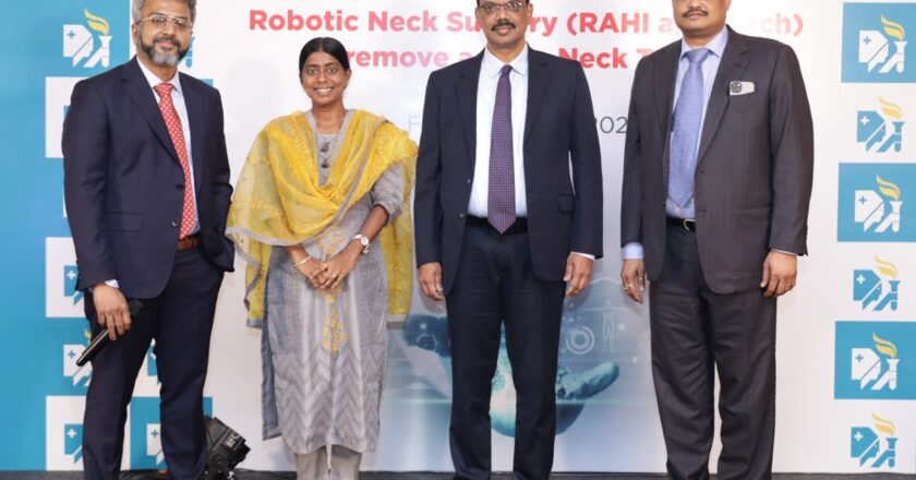 Apollo Hospitals Performs Country’s First Robotic RAHI Scarless Surgery to Remove Tumour