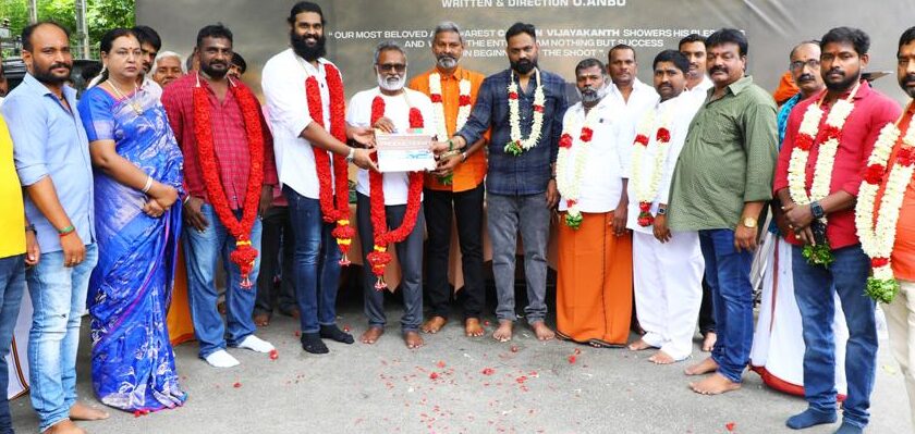 நடிகர் சண்முக பாண்டியன் நடிக்கும், புதுமையான ஆக்சன் திரைப்படம்