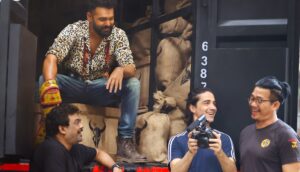 Ustaad Ram Pothineni, Puri Jagannadh, Charmme Kaur, Puri Connects Double iSmart