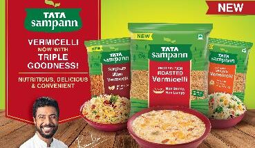 Tata Sampann expands its staple food portfolio with the launch of vermicelli in South India