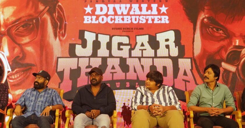 Thanksgiving meet of ‘Jigarthanda Double X’ blockbuster movie directed by Karthik Subbaraj