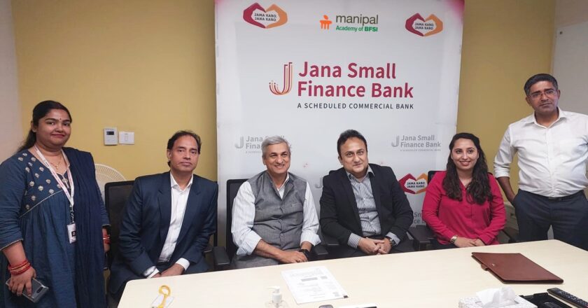 Jana Small Finance Bank and Manipal Academy of BFSI launches ‘Aspiring Bankers
