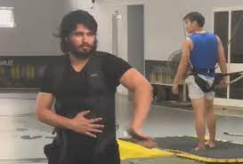 Nikhil Turns Ambidextrous, Practicing Sword Fighting With Both Hands For The Epic Odyssey Swayambhu