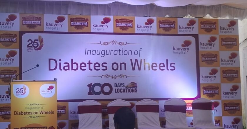 Kauvery Hospital Alwarpet launches  Diabetes on Wheels Program