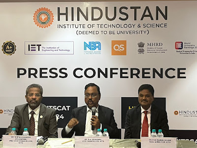 HITSCAT (Hindustan Institute of Technology & Science Common Aptitude Test) 2024,