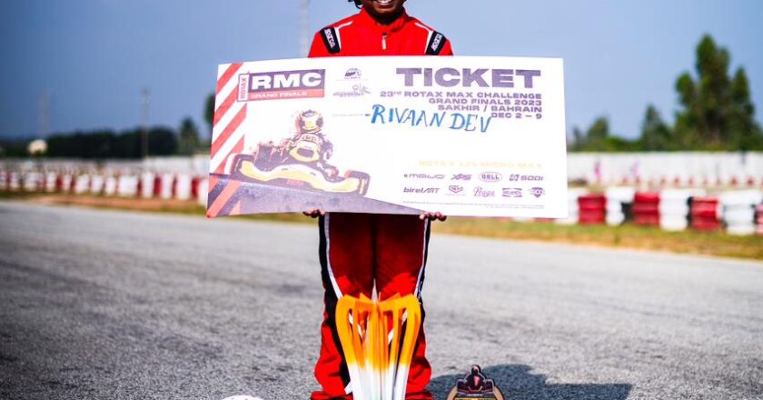 உலக கார்டிங் சாம்பியன்ஷிப் போட்டியில் கலந்துகொள்ளும் ரிவான்