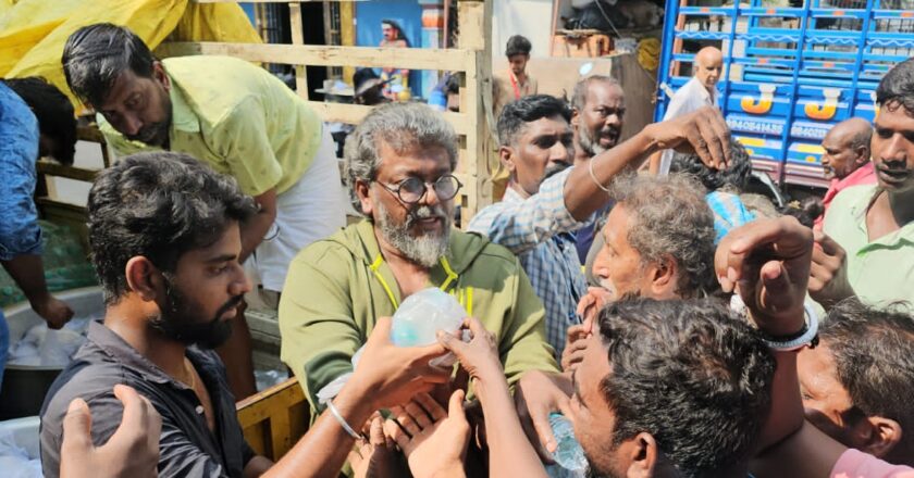 இயன்றதை அனைவரும் செய்வோம். இன்று மதியம் சைதை