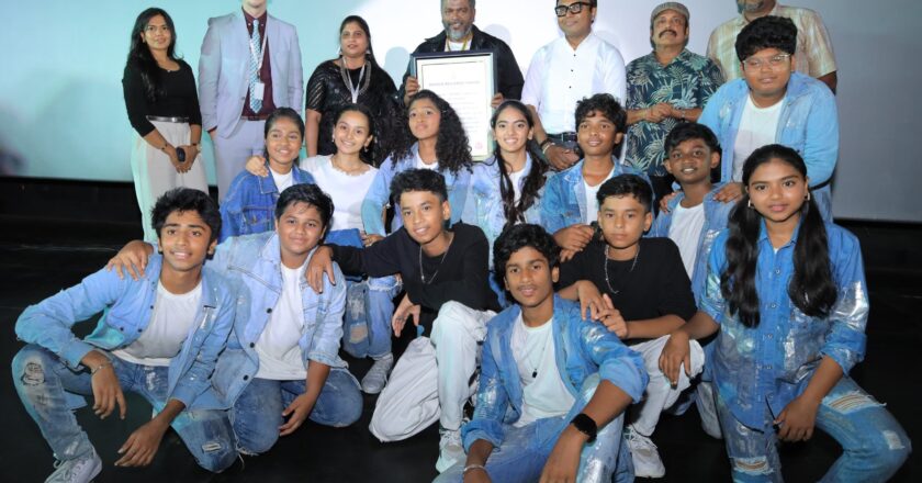 “Parthiban sir never gets emotional. He has made a Hollywood movie in Tamil with ‘Teenz’. My best wishes to him and his team.”