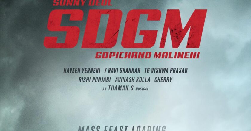 Sunny Deol, Gopichand Malineni, Mythri Movie Makers, People Media Factory’s #SDGM Launched Majestically, Regular Shoot From June 22nd