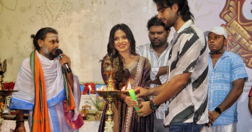 எம்ஆர் பிக்சர்ஸ் ஏ மகேந்திரன் ஆதிகேசவன் வழங்கும், அறிமுக இயக்குநர் மேகராஜ் தாஸ் இயக்கத்தில் ராஜ் அய்யப்பா-டெல்னா டேவிஸ் நடிக்கும் ரோம்- காம் திரைப்படம் ‘லவ் இங்க்’!