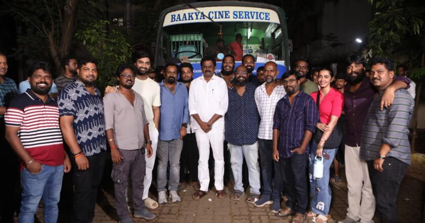 Olympia Movies S. Ambeth Kumar presents, Filmmaker Nelson Venkatesan Directorial, Atharvaa Murali starrer ‘DNA’ shoot wrapped up