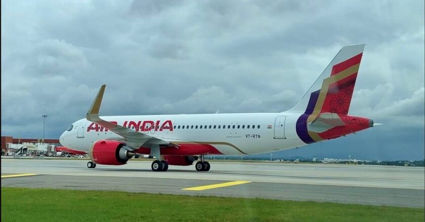 Air India’s new A320neo aircraft features three cabins –