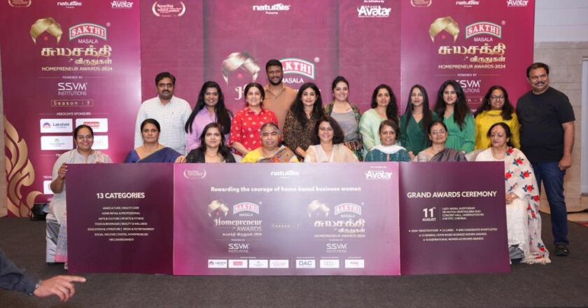 Sakthi Masala Homepreneur Awards – Suyasakthi virudhugal 2024 an initiative by Brand Avatar Season 7 with tremendous response of over 2500 applications