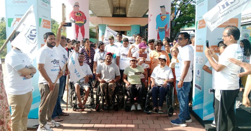 Young Indians ‘Walk Along 2.0’ Powered by CREDAI Chennai: Raising Awareness for Disabilities”