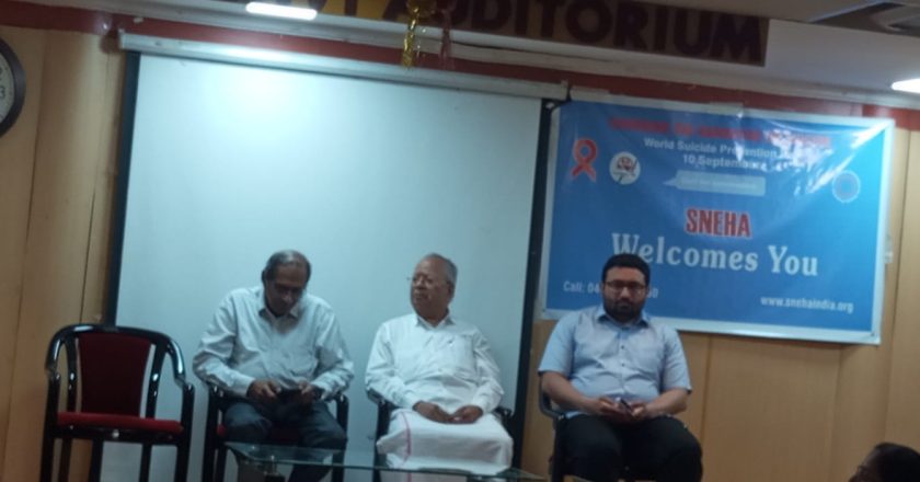 SNEHA cordially invites you on the occasion of World Suicide