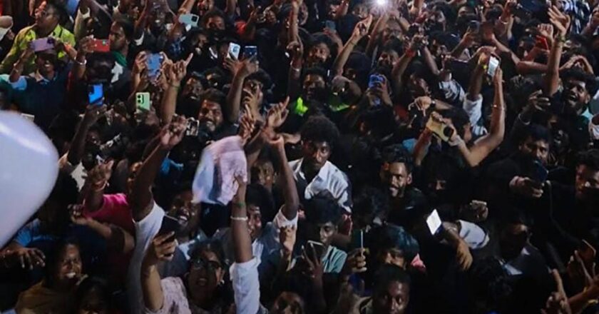 கரூரில் திரண்ட ‘சீயான்’ விக்ரம் ரசிகர்கள், ‘வீர தீர சூரன்