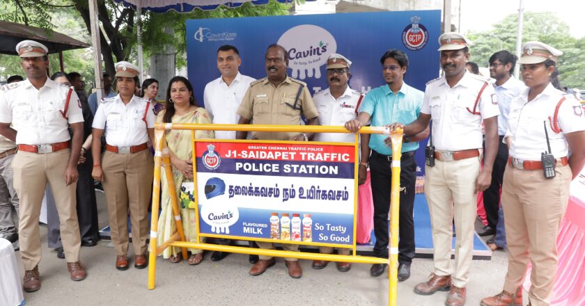 Cavin’s Extends Gratitude to Chennai Tr affic