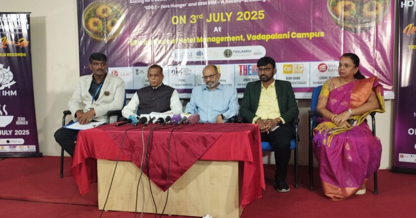 SRM Institute of Hotel Management Sets New World Record