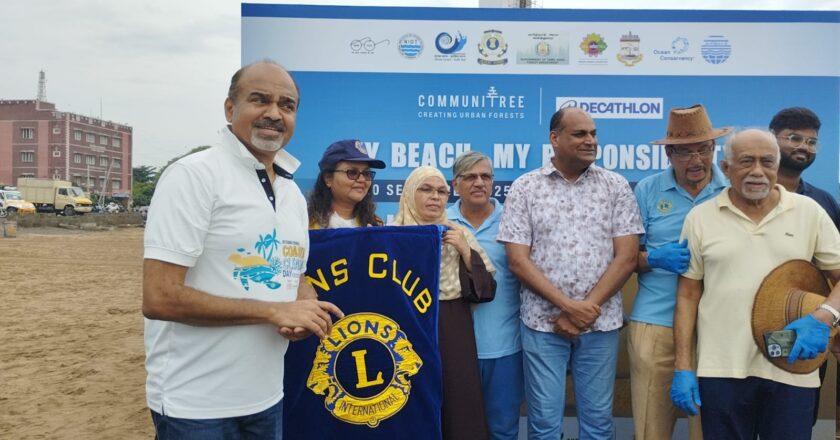 Greetings from SAVEaTURTLE. Chief Guest, *Mr. Srinivasa Reddy IFS*