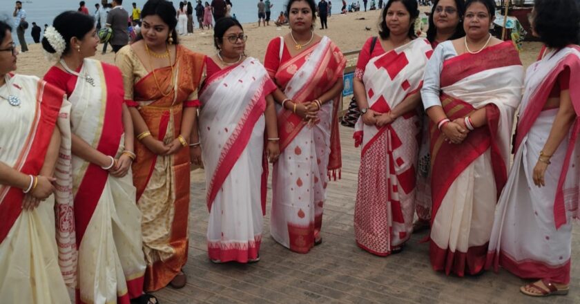 Sharodotsav’25 begins with a big bang at Besant Nagar Beach!