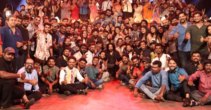 Kichcha Sudeep’s MARK Wraps Up Shoot in Grand Style!