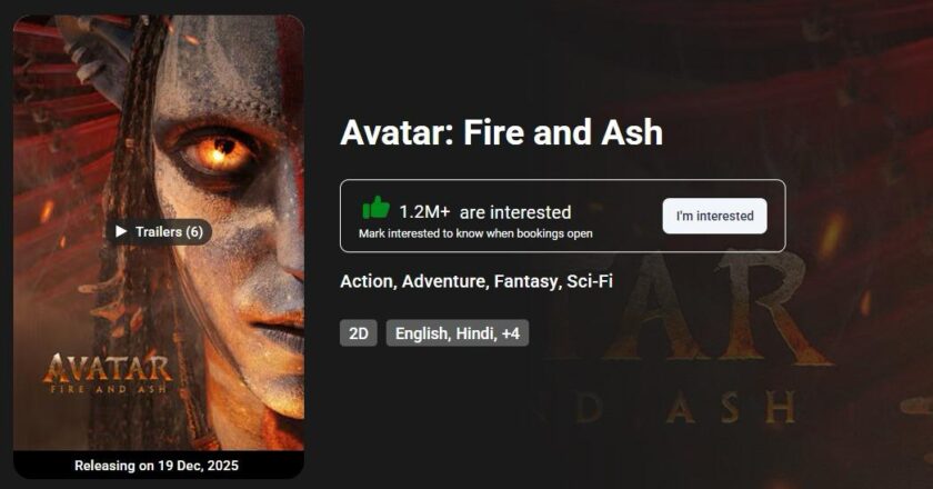*GLOBAL’S BIGGEST FILM OF THE YEAR AVATAR: FIRE AND ASH*